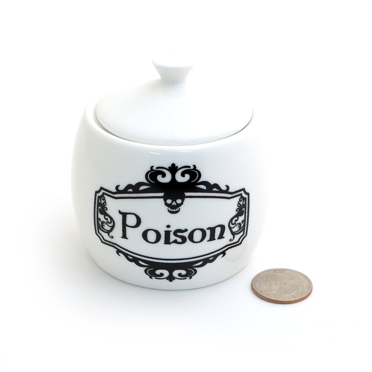 Poison Round Sugar Bowl - LIMITED EDITION
