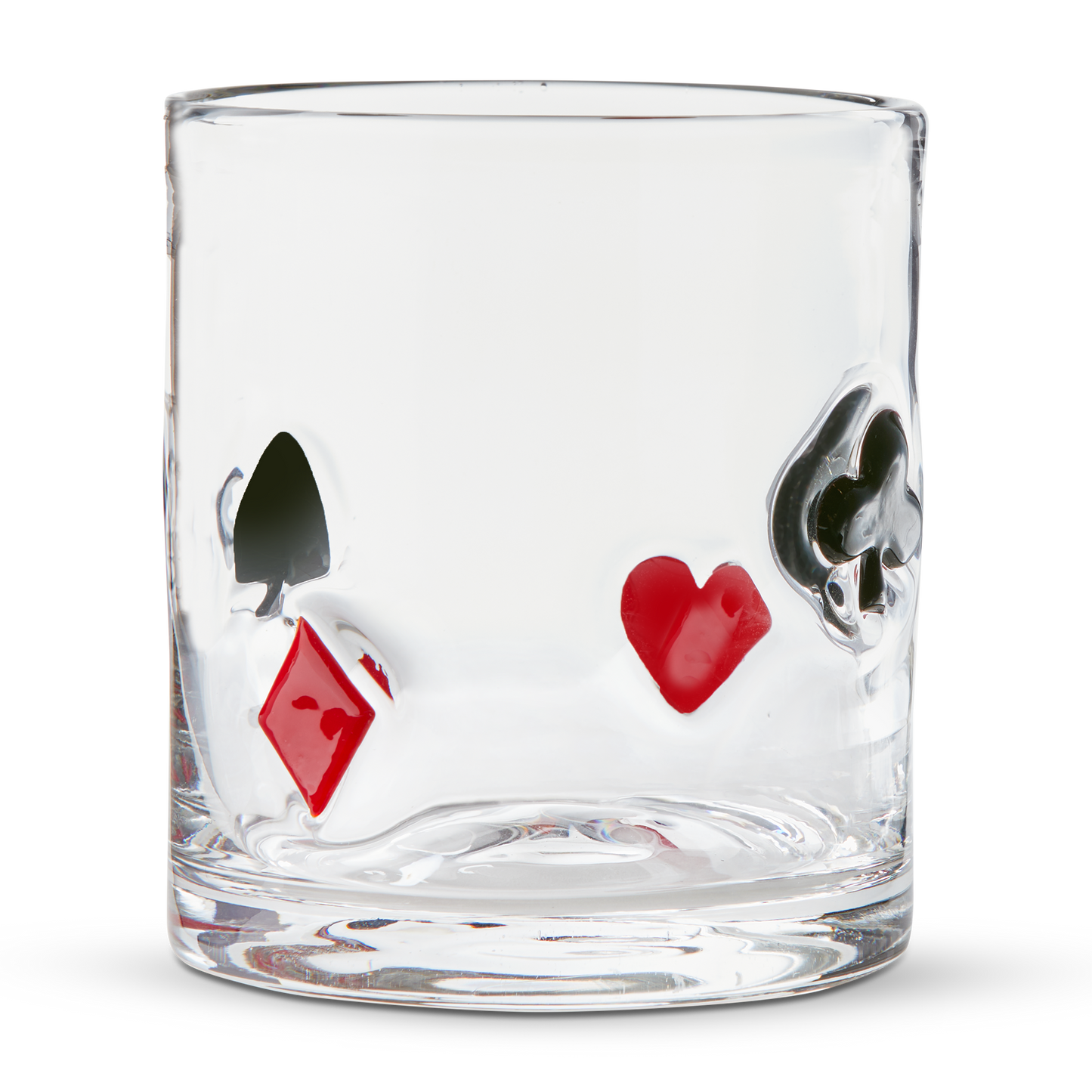 Suits Double Old Fashioned Glass