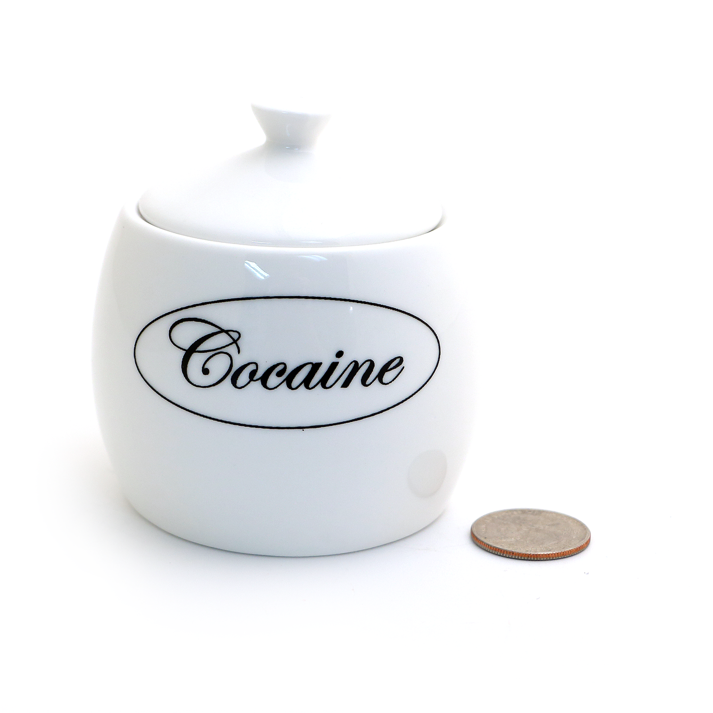 Cocaine Round Sugar Bowl - LIMITED EDITION