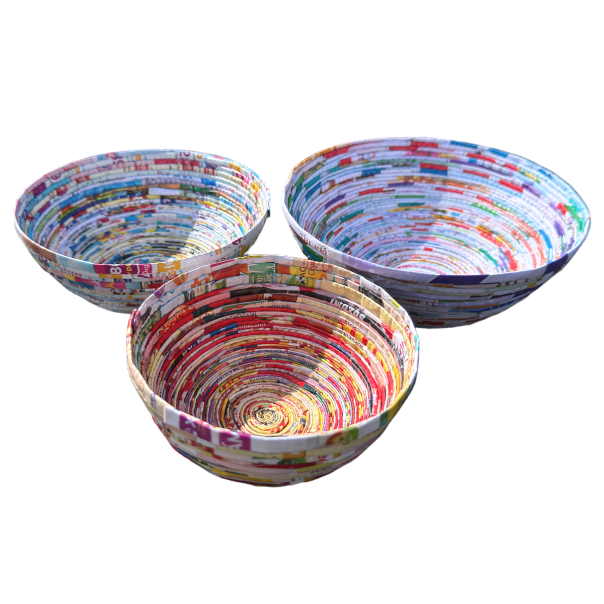 Mini Upcycled Paper Trinket Bowl