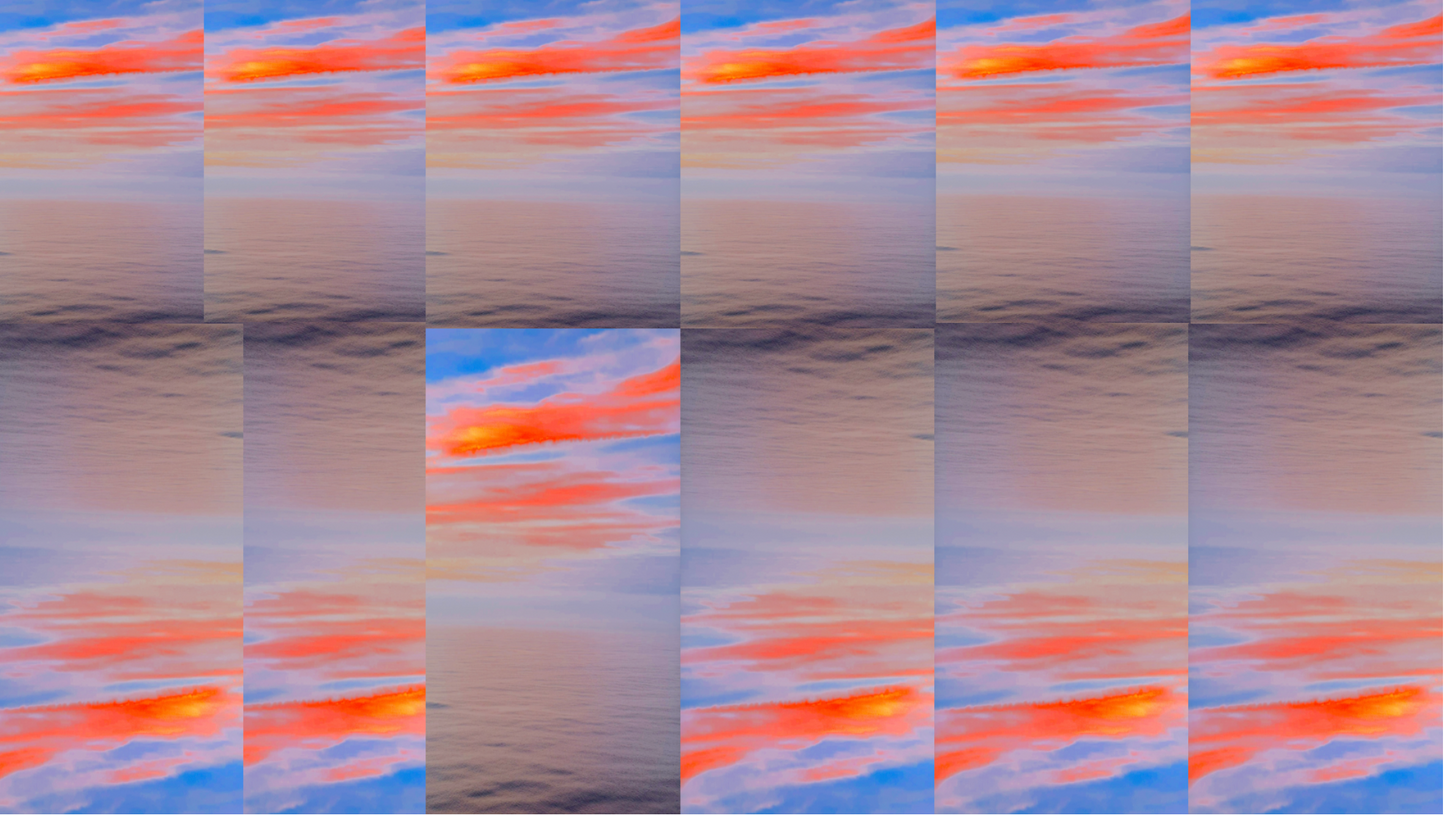 Alaska Sunset 18x36