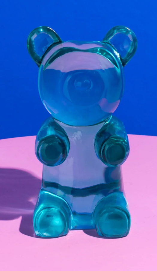 Barry Bear - Blue Resin Figurine or Paper Weight