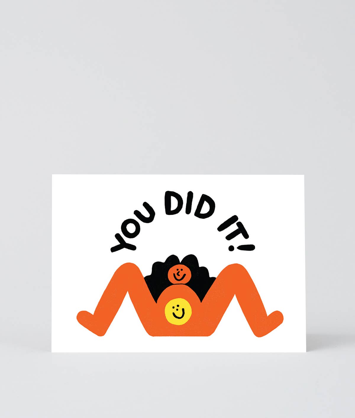 You Did It! New Baby Greetings Card