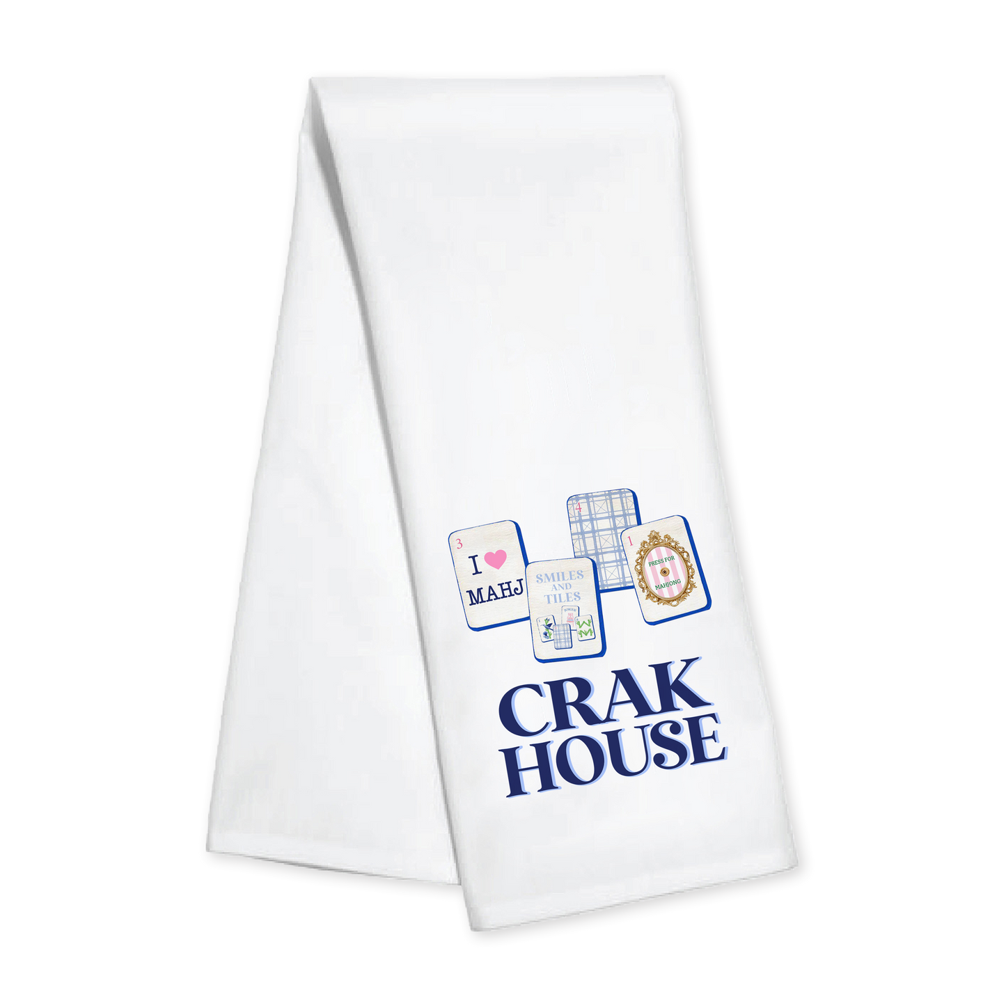 Kitchen Towel- Crak House Mahjong Custom