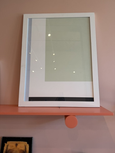 Framed Colorblock Print by Louise