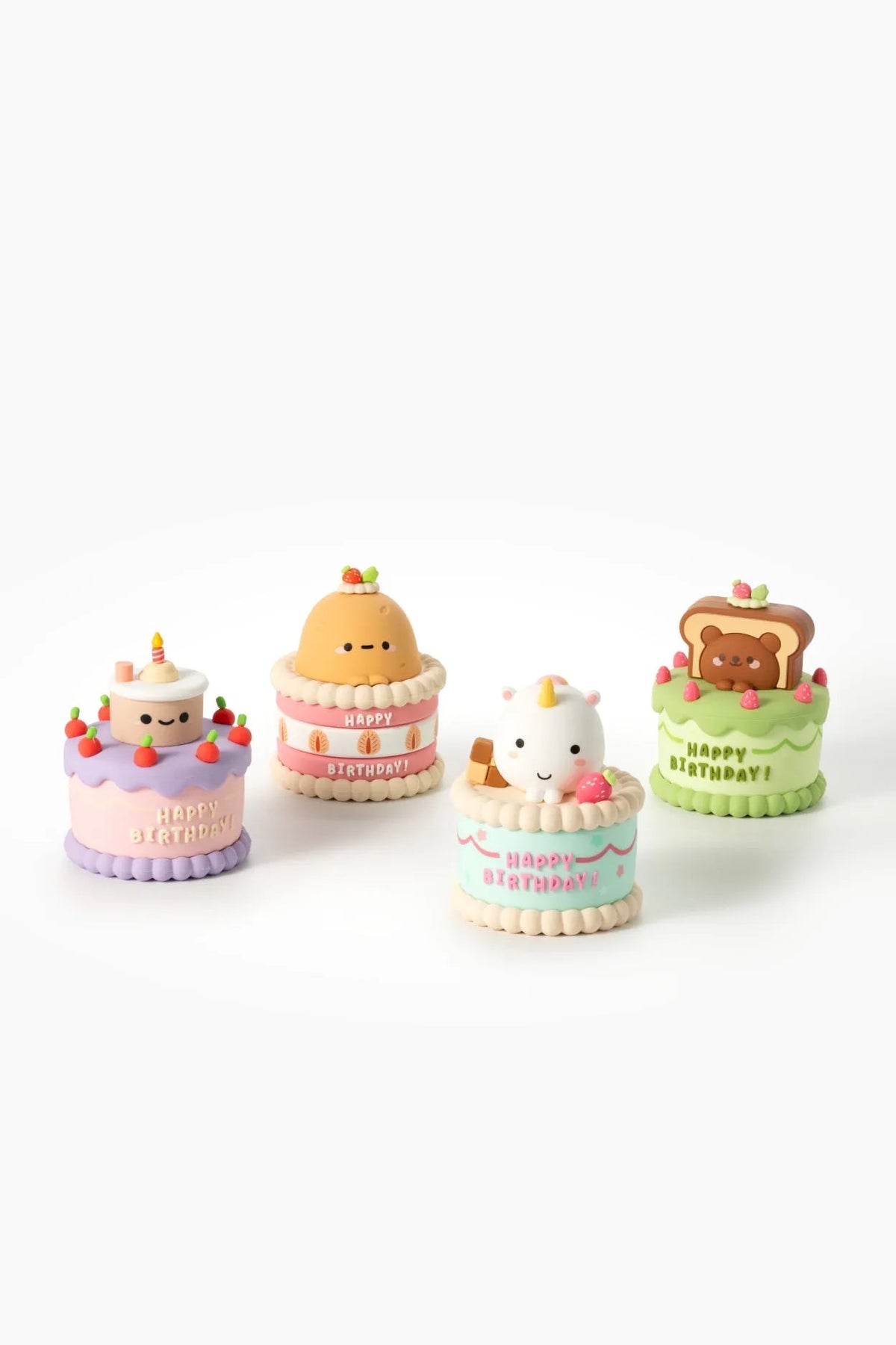 SMOKO Friends Birthday Cake Blind Box Figure