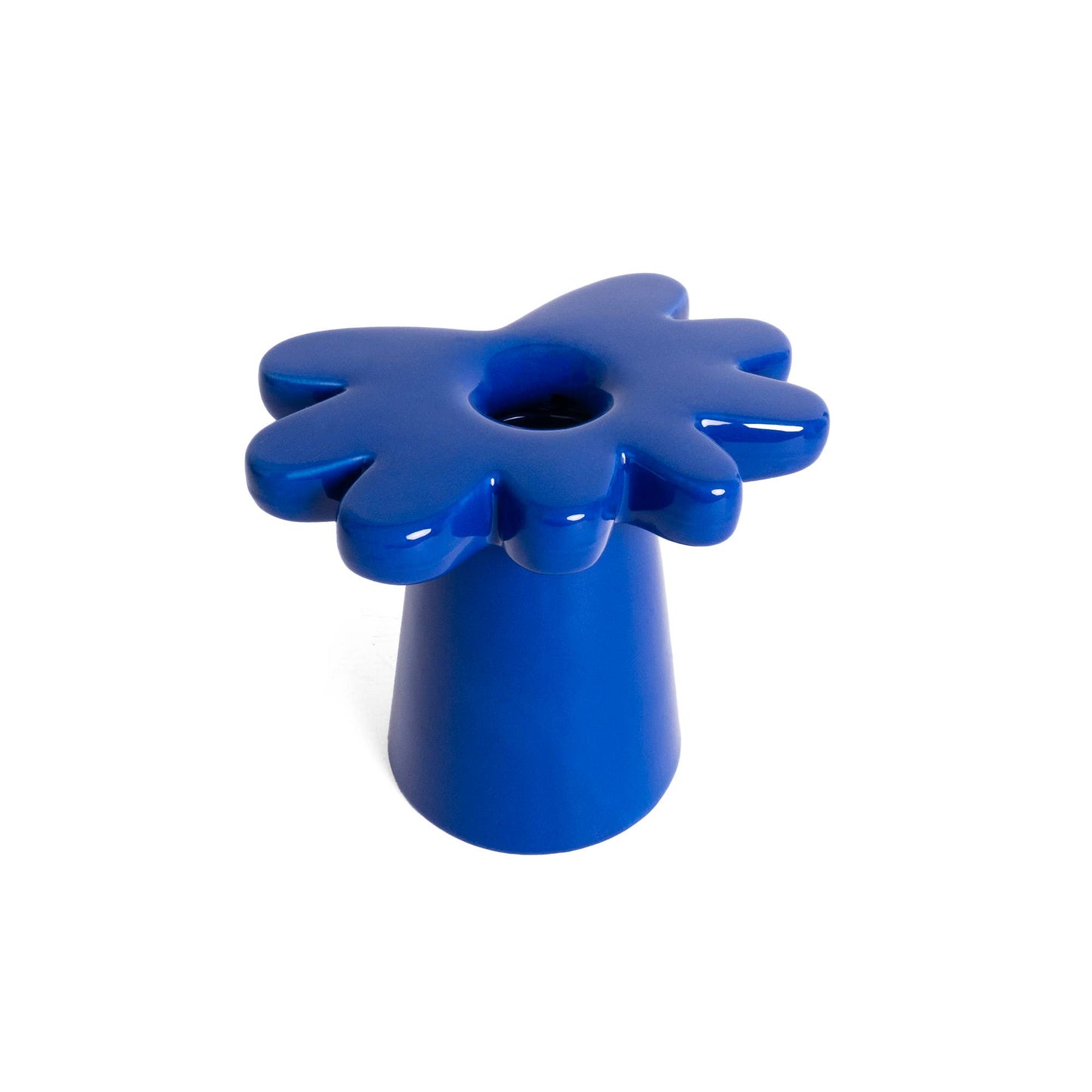 BLUE DAISY VASE HF
