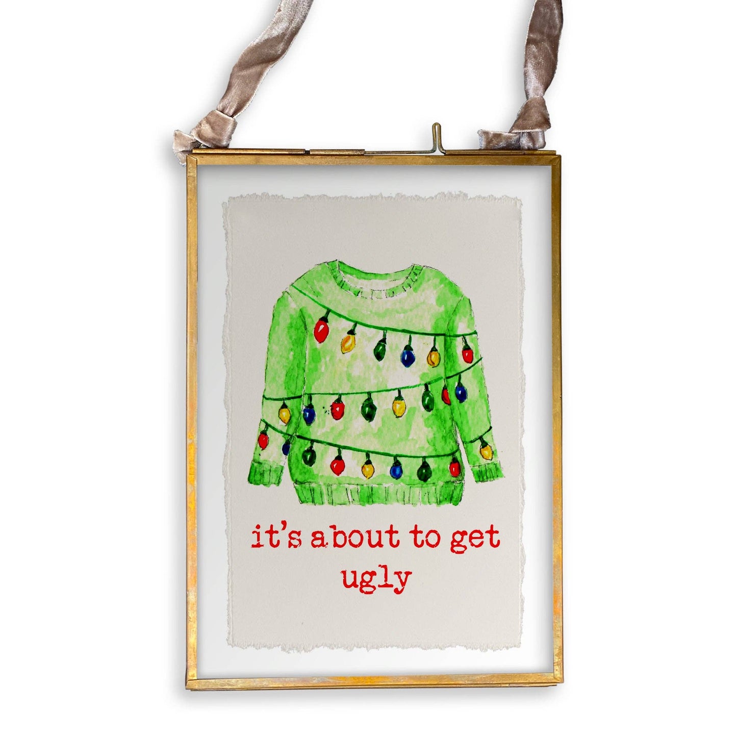 Green Ugly Sweater