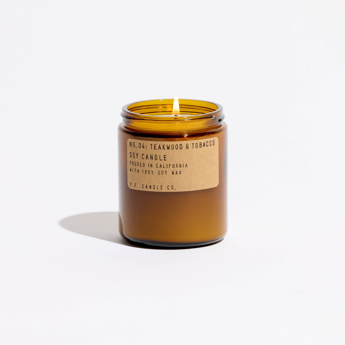 P.F. Candle Co. Teakwood & Tobacco Soy Candle - 7.2 oz