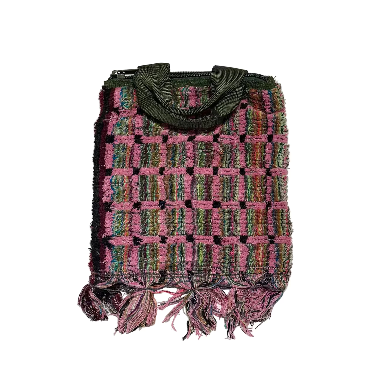 TRUCK SEAT FABRIC SMALL TOTE