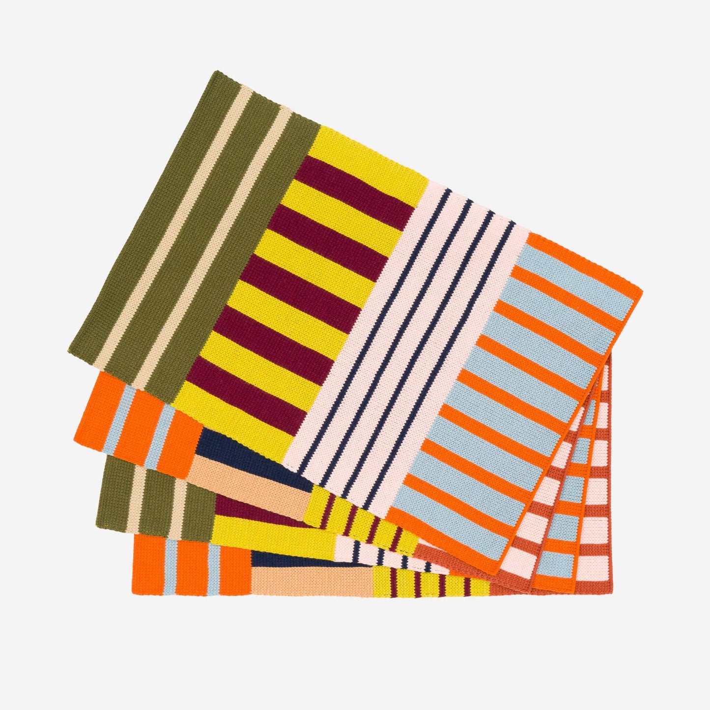 Patchwork Stripe Placemat Set