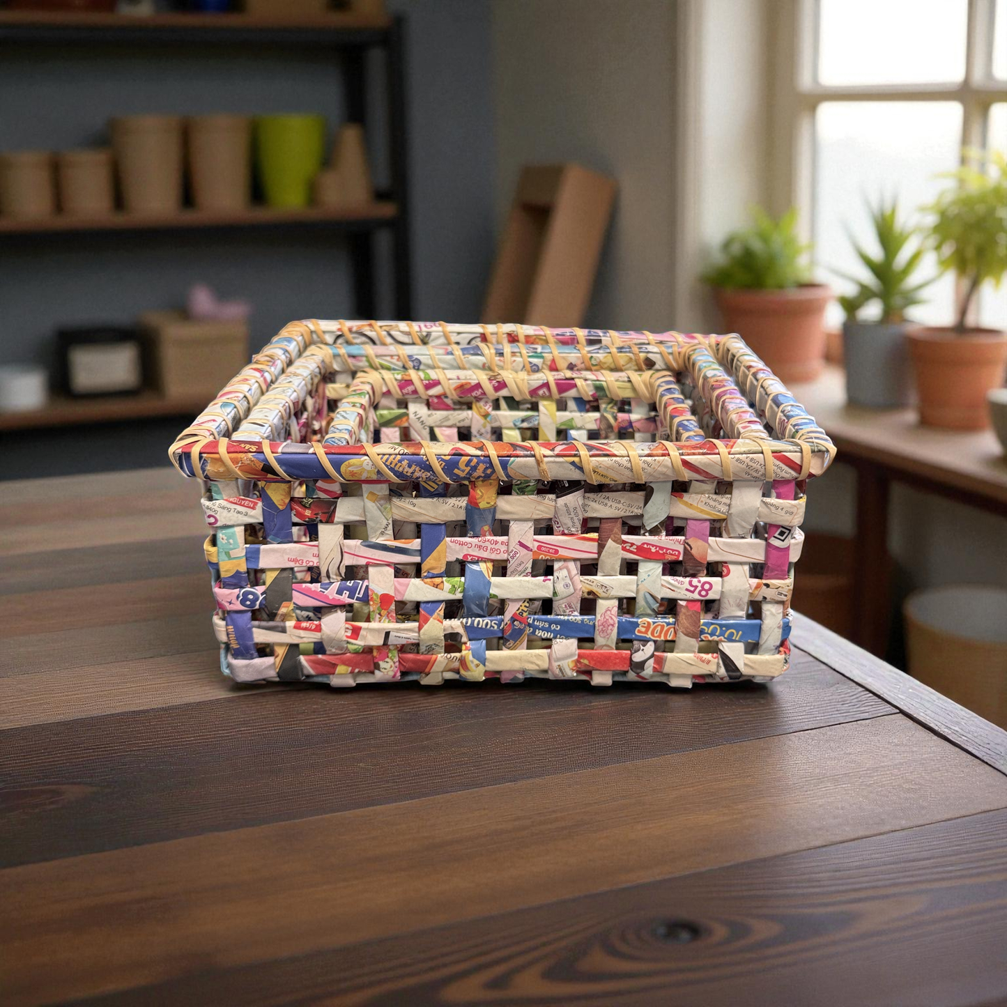 Baskets - Set of 3 - Recycled Paper