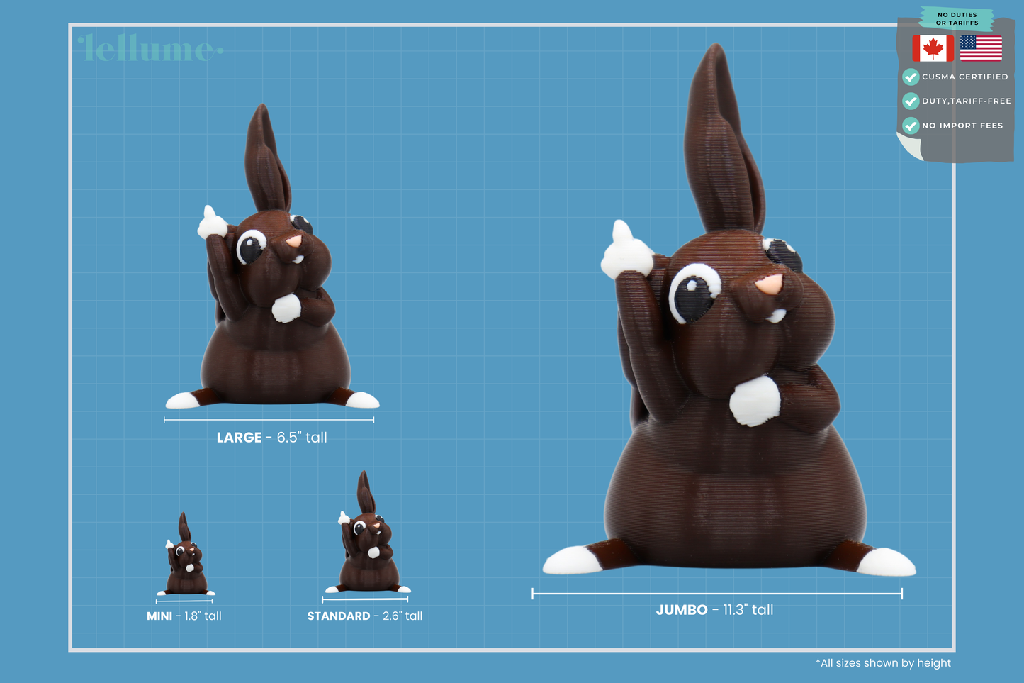 Rabbit Middle Finger Figurine, Funny Gag Gift