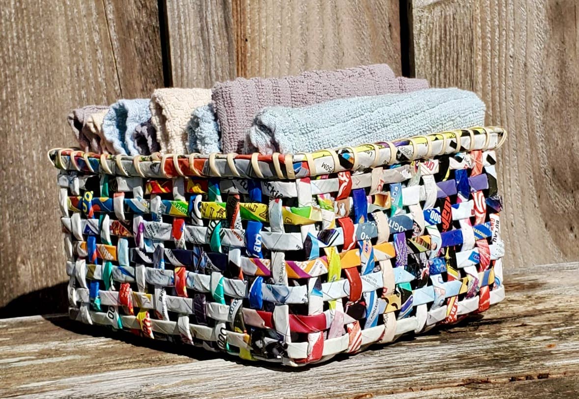 Baskets - Set of 3 - Recycled Paper