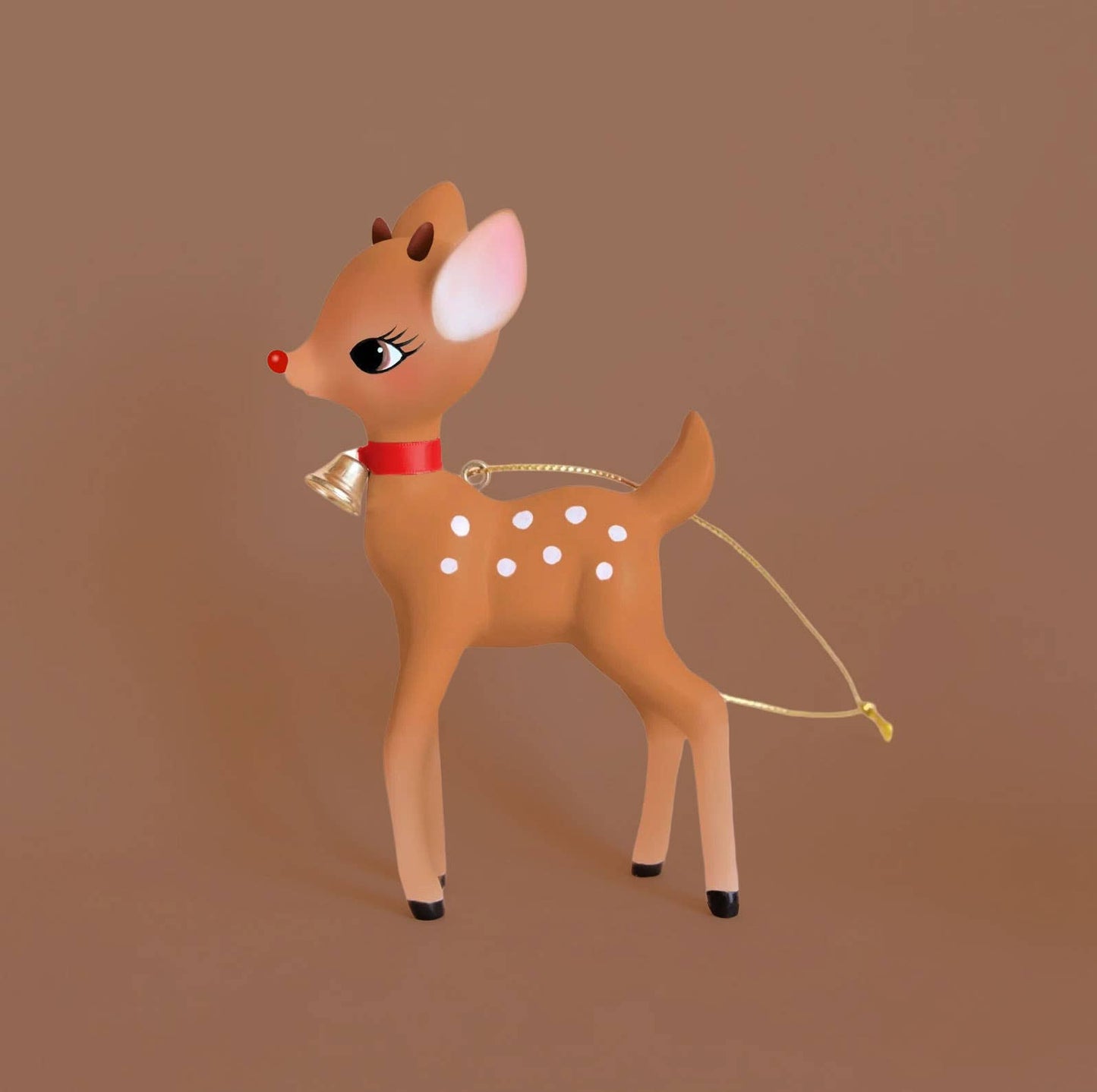 Retro Deer Ornament | Rudolph