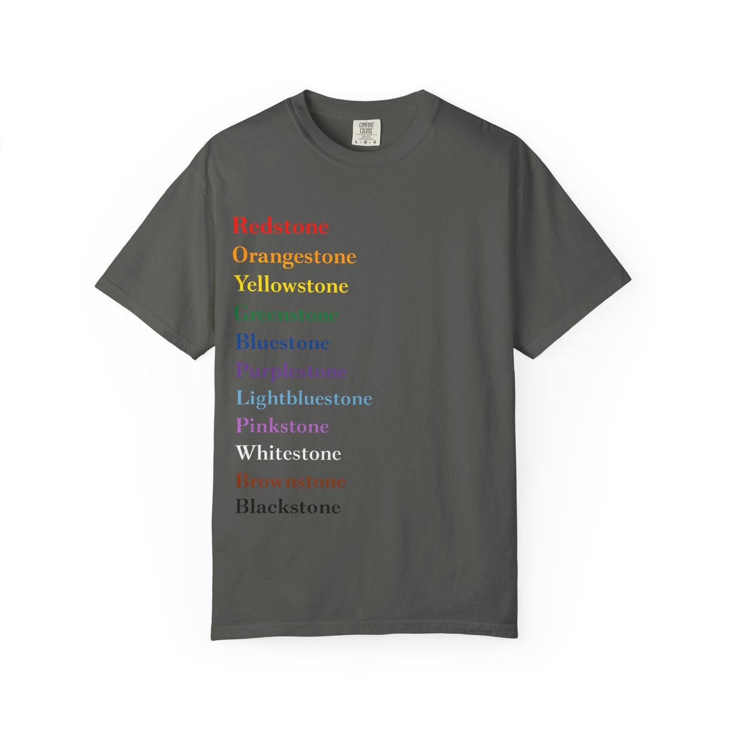 Pride Stone Names T-Shirt