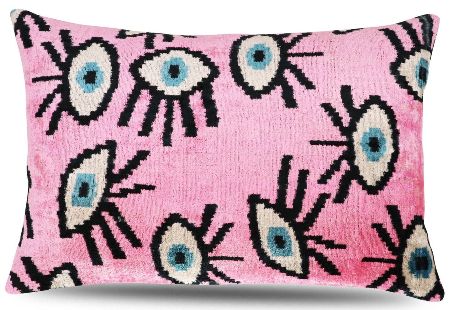 Canvello Handmade Luxury Velvet Silk Evil Eye