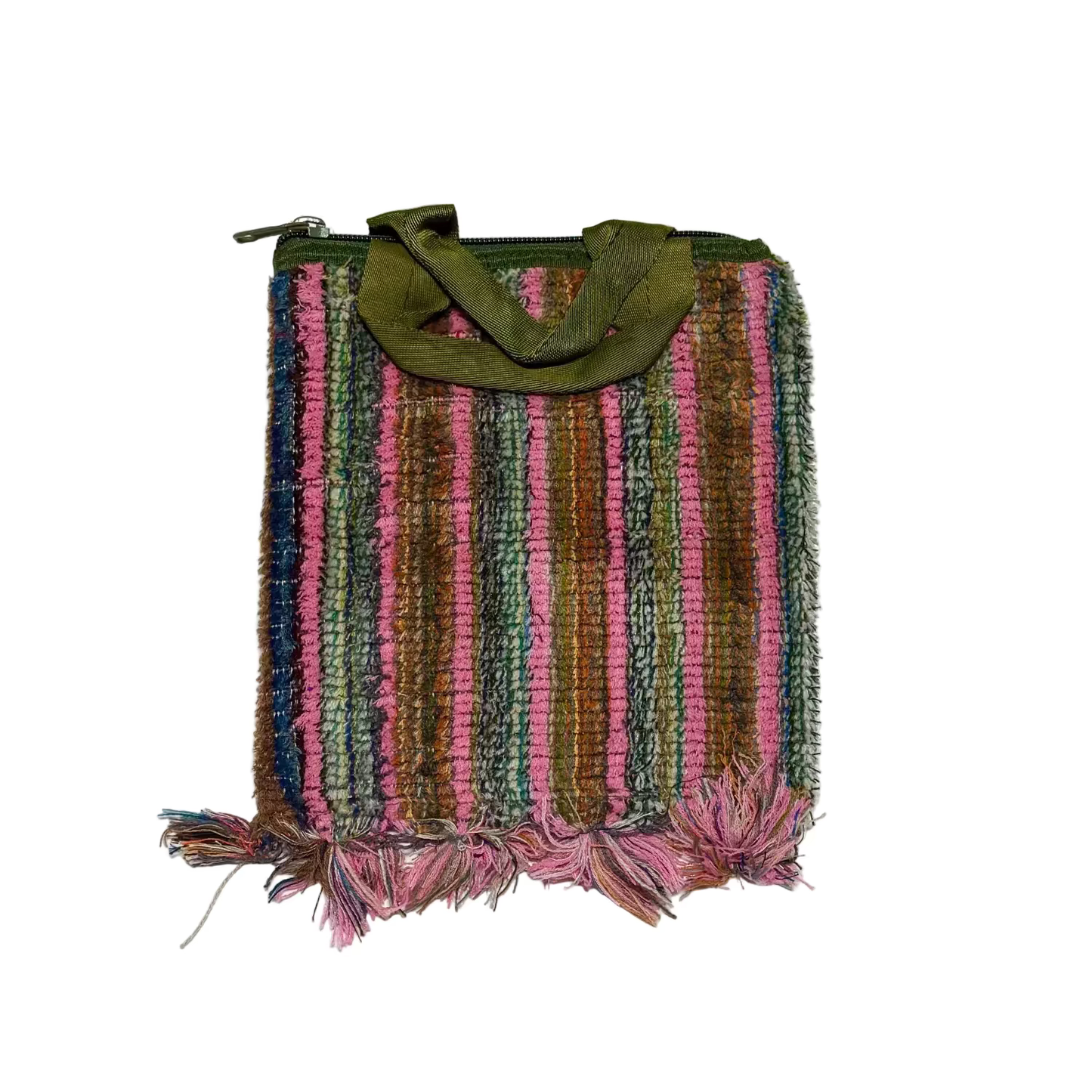 TRUCK SEAT FABRIC SMALL TOTE