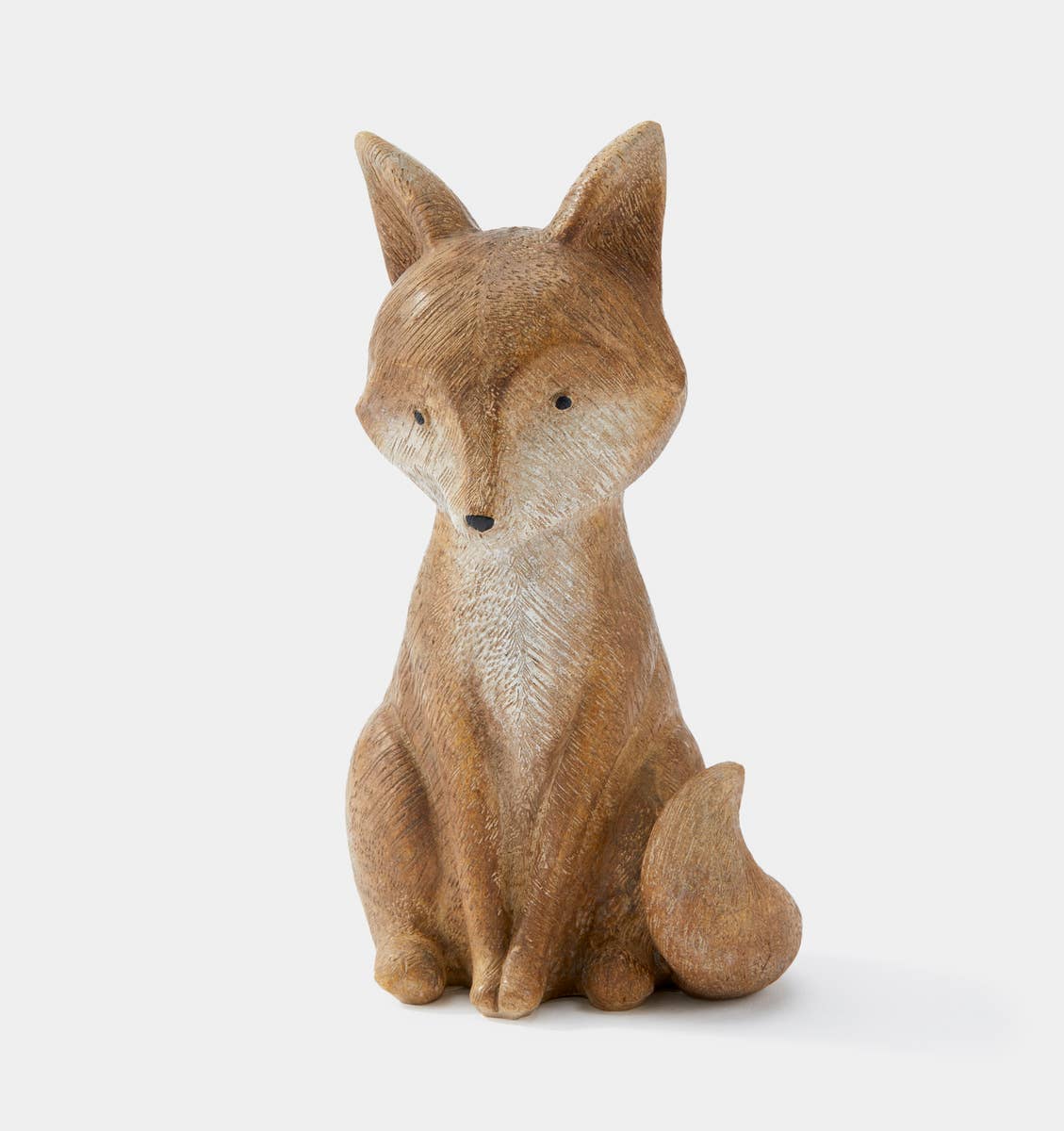 Polystone Brown Fox Table Deco