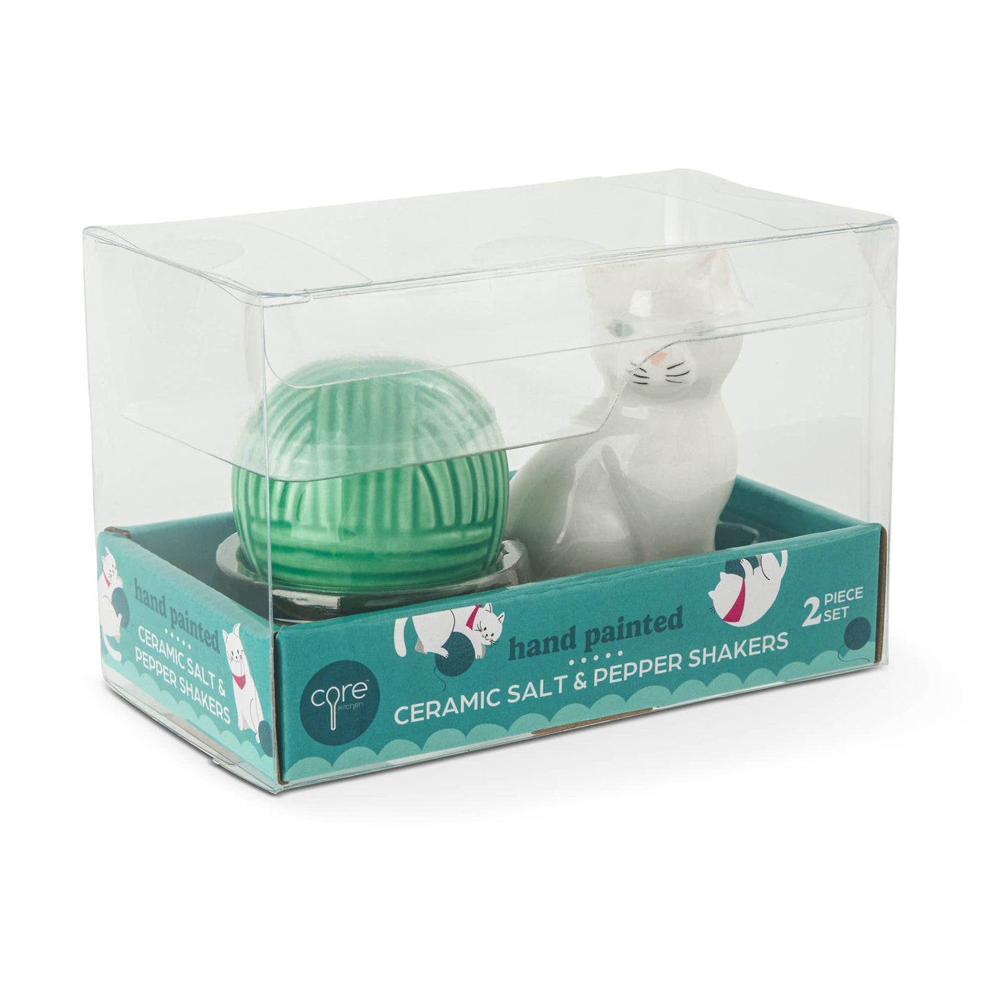 S&P Shaker Set - Cat and Yarn