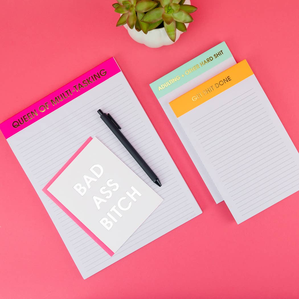 Badass Bitch - Congratulations - Foil Greeting Card