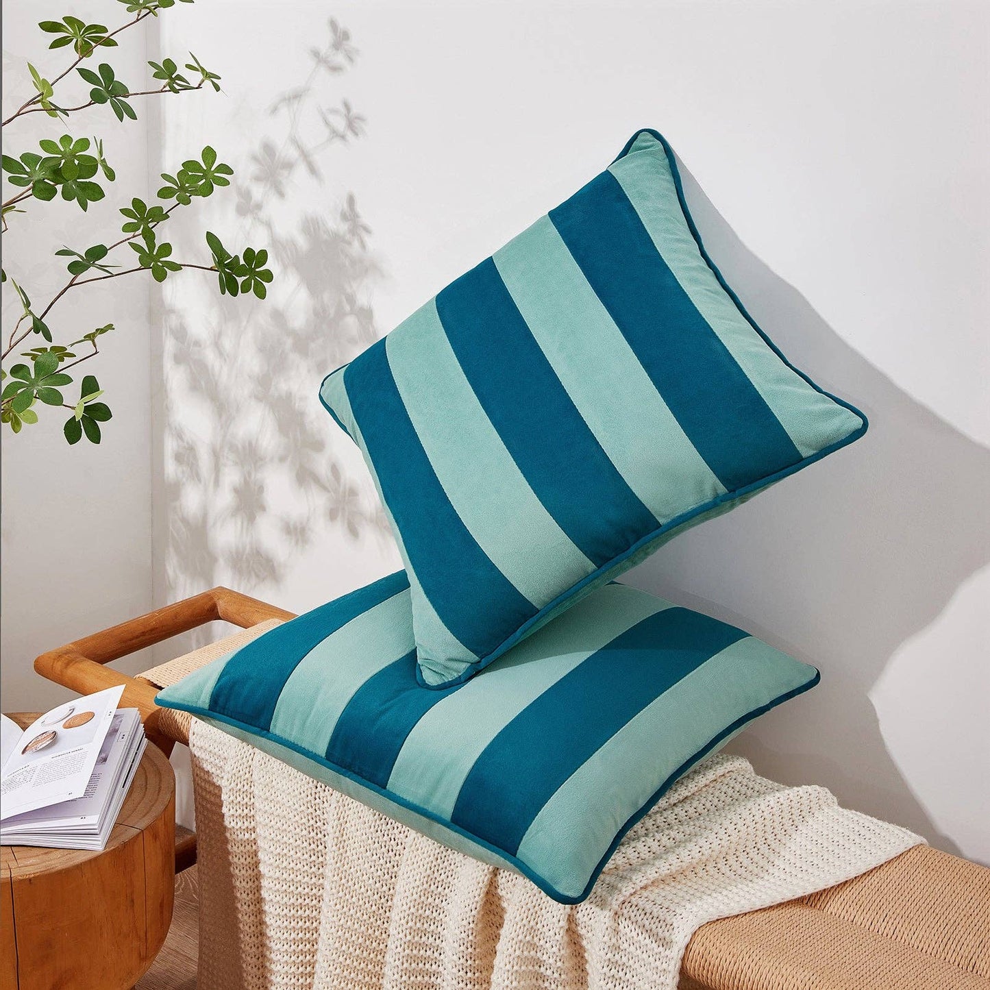 Tamarindo Pillow Blue/Light Blue