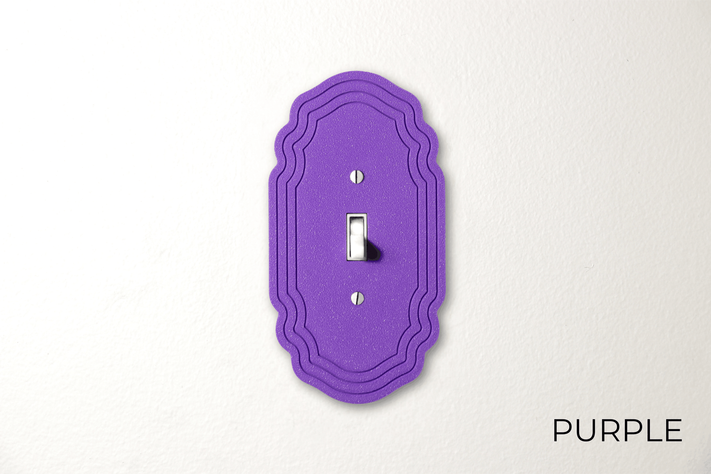 Victorian Heritage Light Switch Cover, Traditional Plate