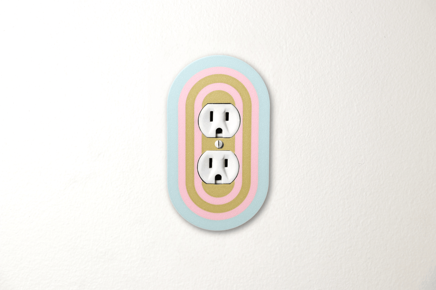 Dreamy Pastels Light Switch Cover, Rainbow Wall Plate