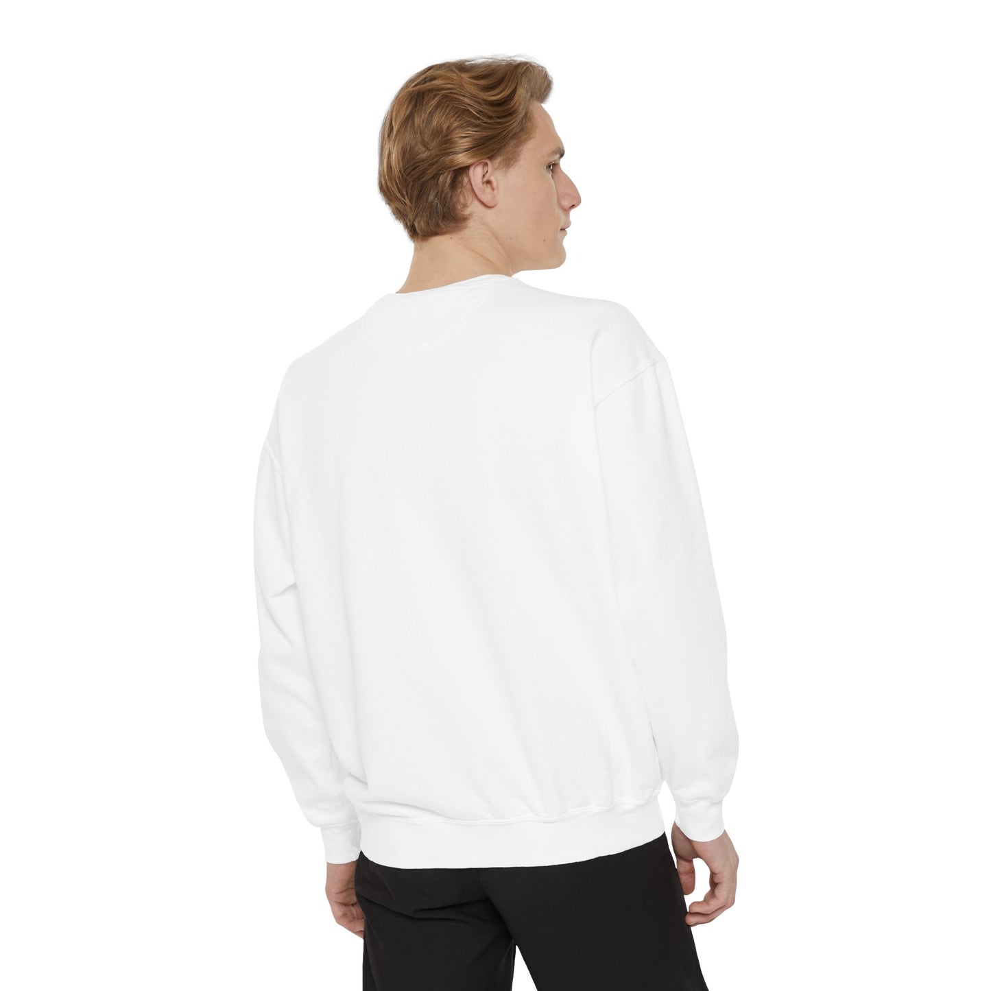Embroidered 'Paulette' Garment-Dyed Sweatshirt