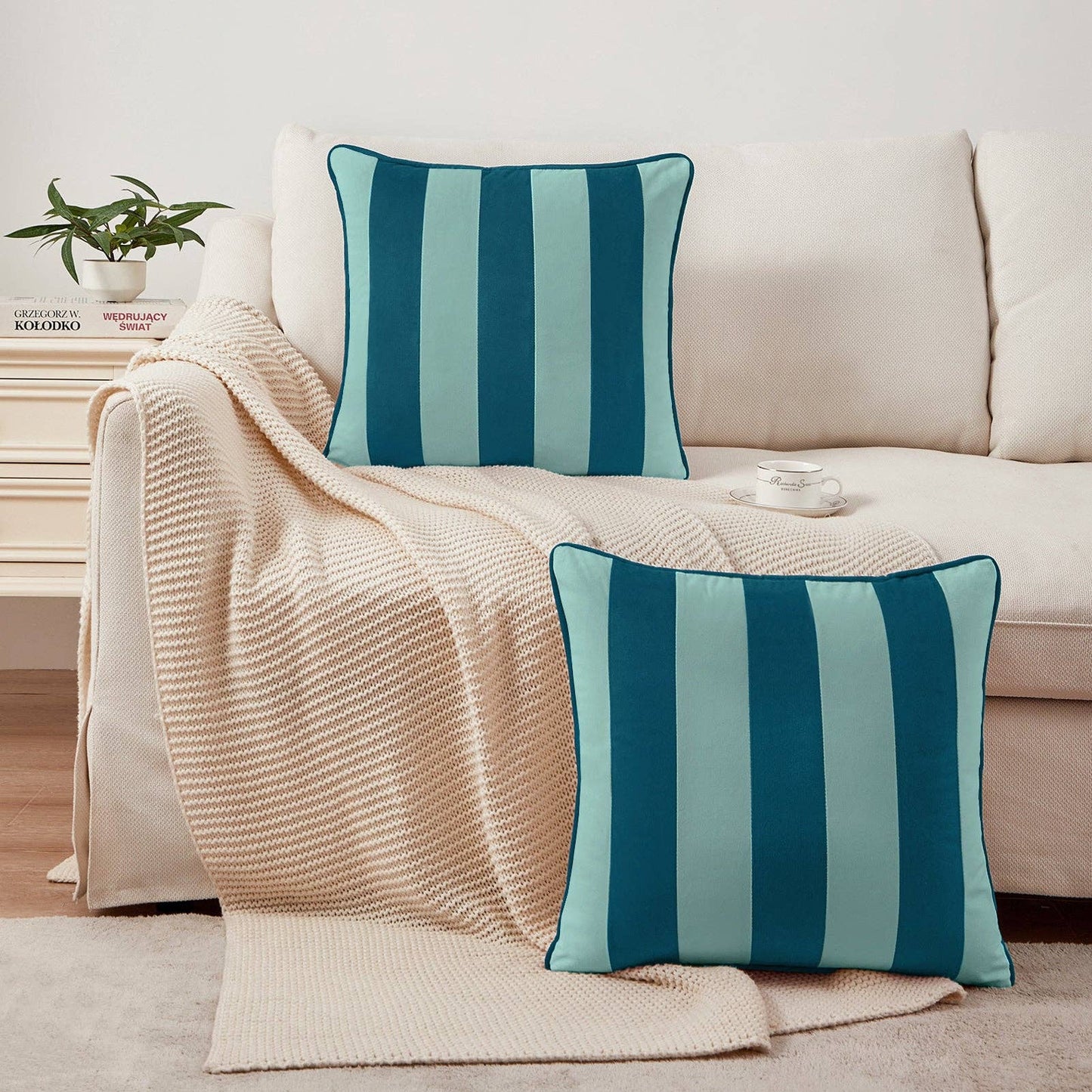 Tamarindo Pillow Blue/Light Blue