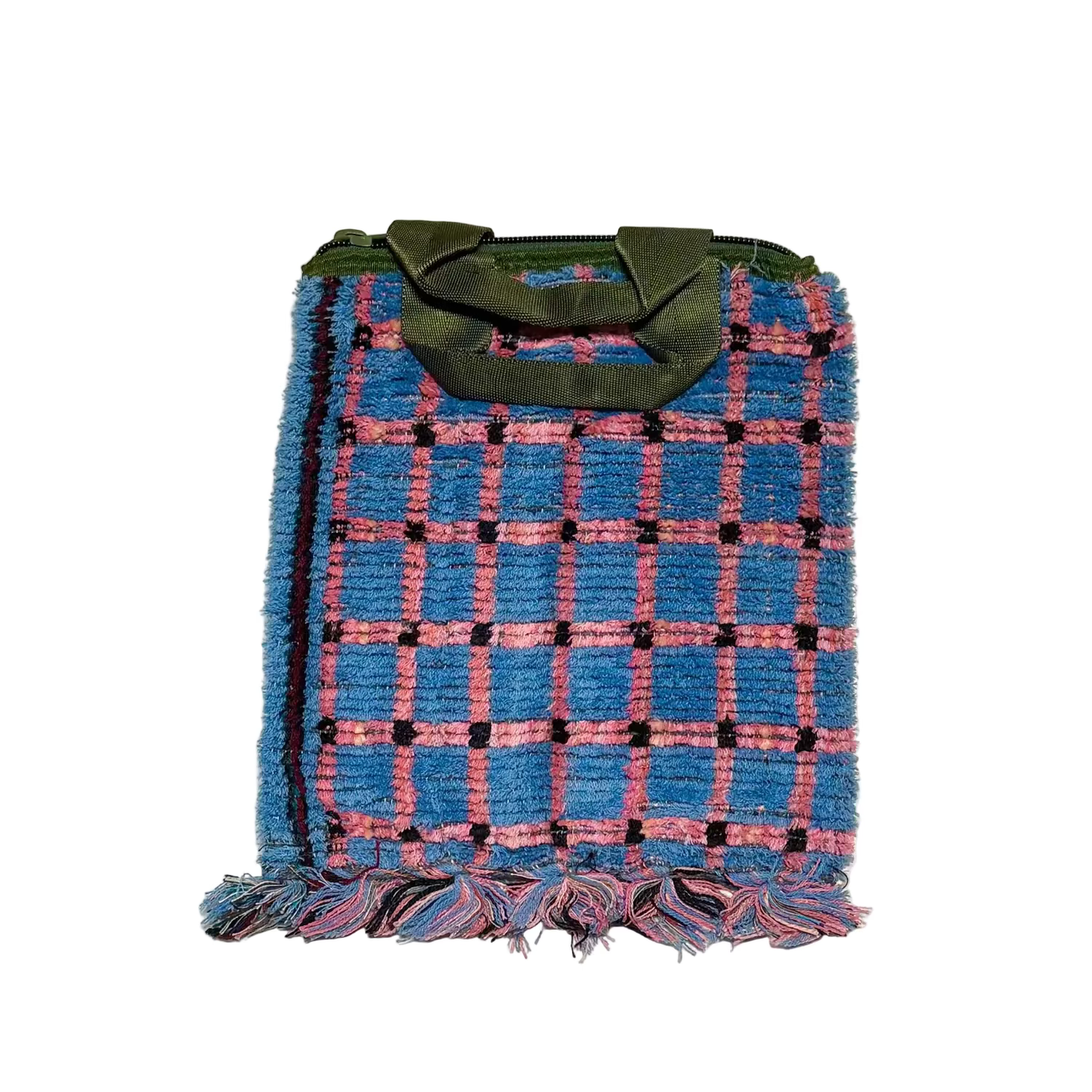 TRUCK SEAT FABRIC SMALL TOTE