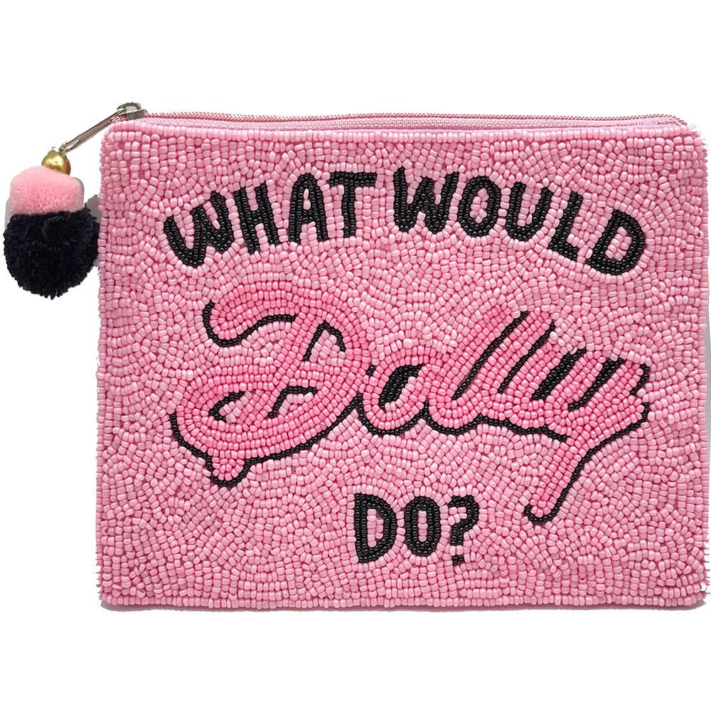 What Would Dolly Do? Beaded Coin Pouch