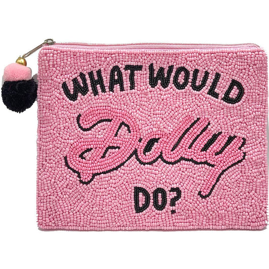 What Would Dolly Do? Beaded Coin Pouch