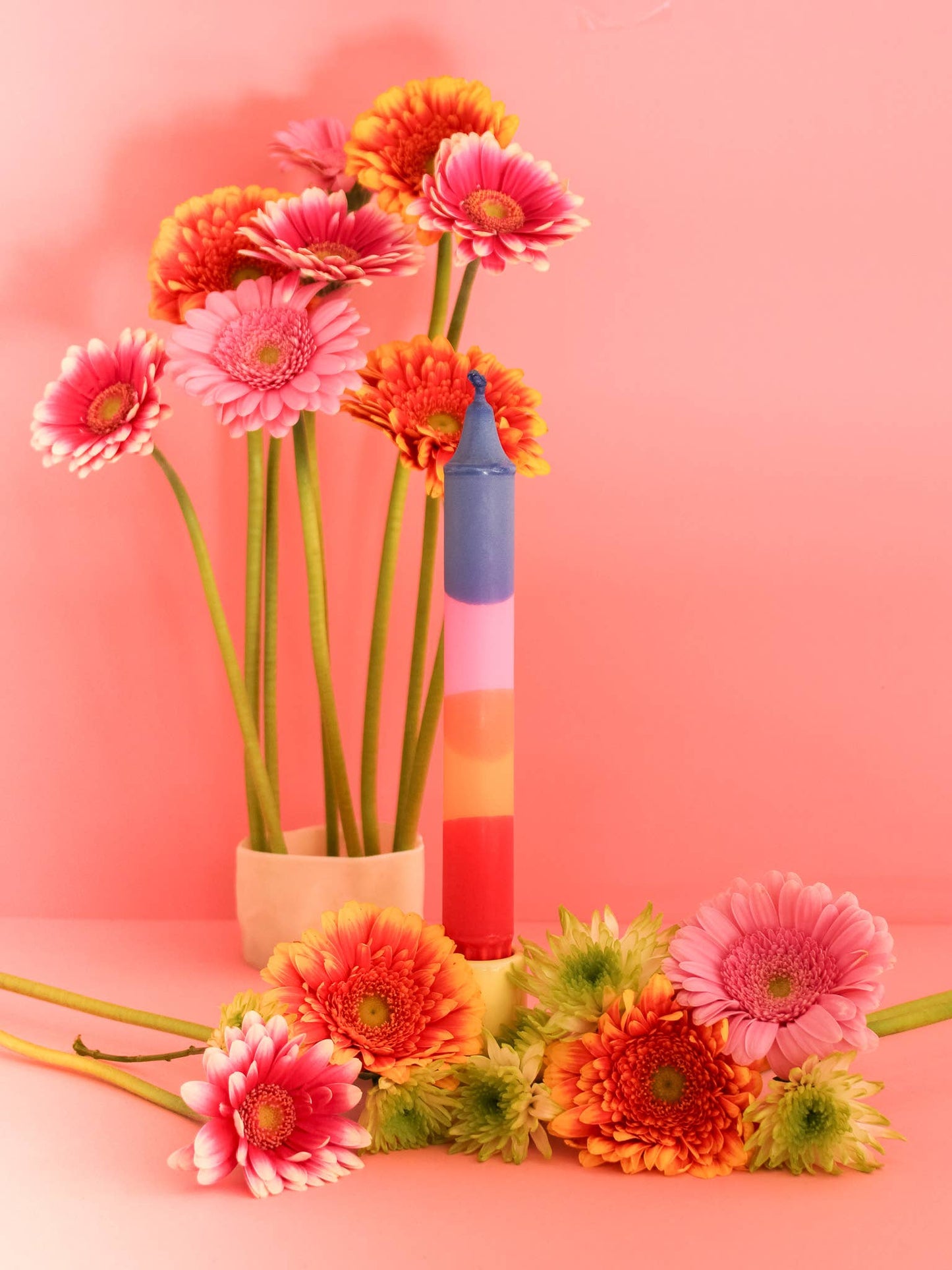 Taper candles- Summer Party / Sunrise Glow
