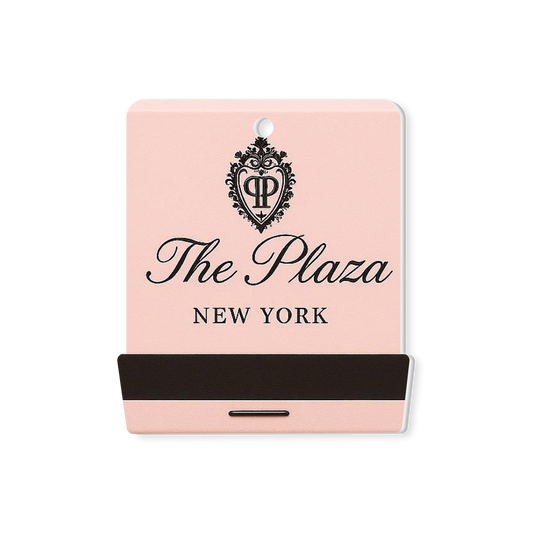 The Plaza Hotel Lucite Matchbook Christmas Ornament