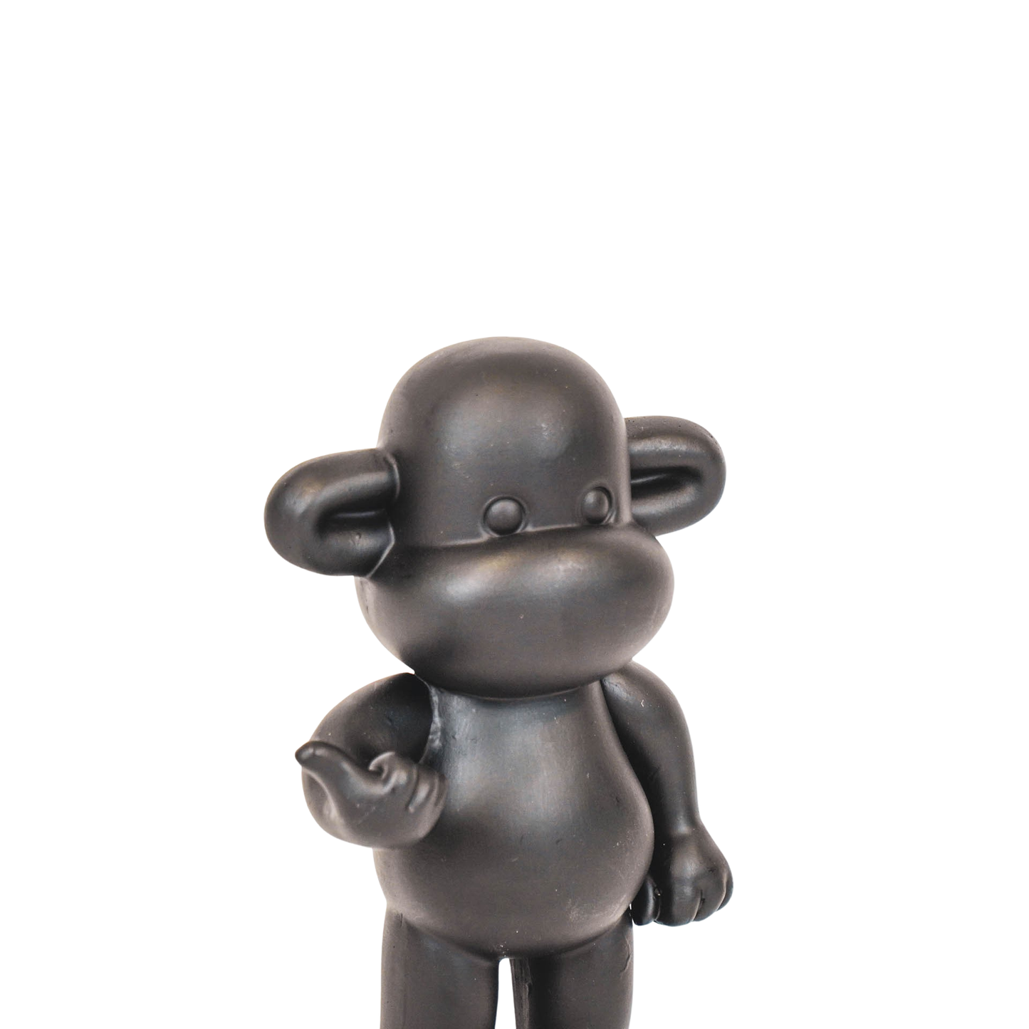 Figurine - Hang Loose Monkey Figurine 'The Legend' - Black - 11x7x19cm