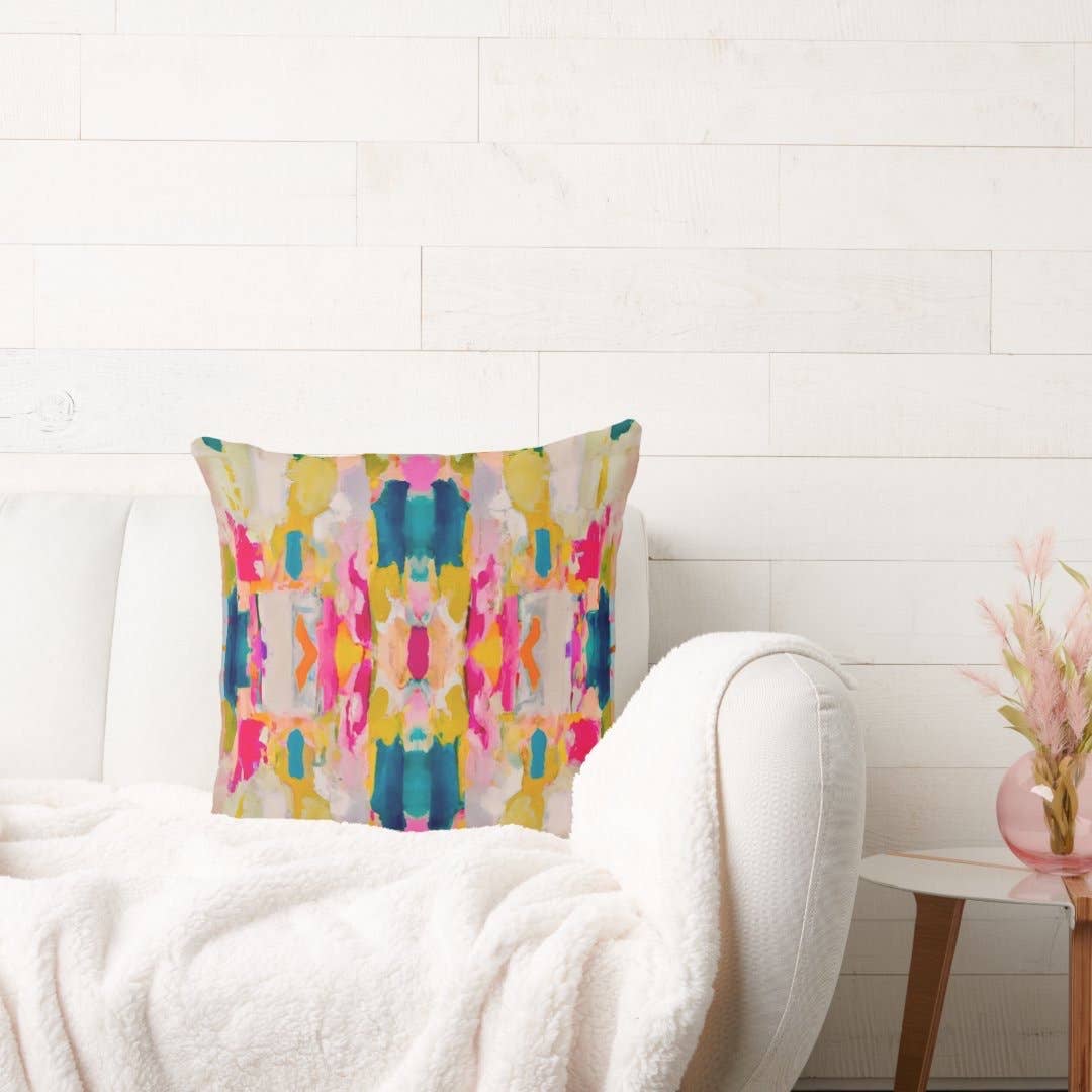 Eva Decorative Abstract Modern Art Boho Colorful Print