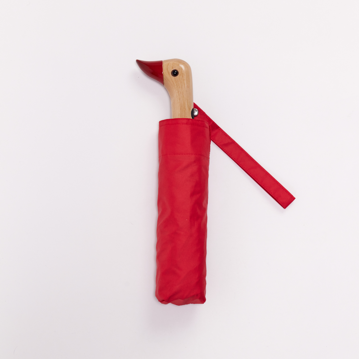 Red Compact Eco-Friendly Original Duckhead Umbrella