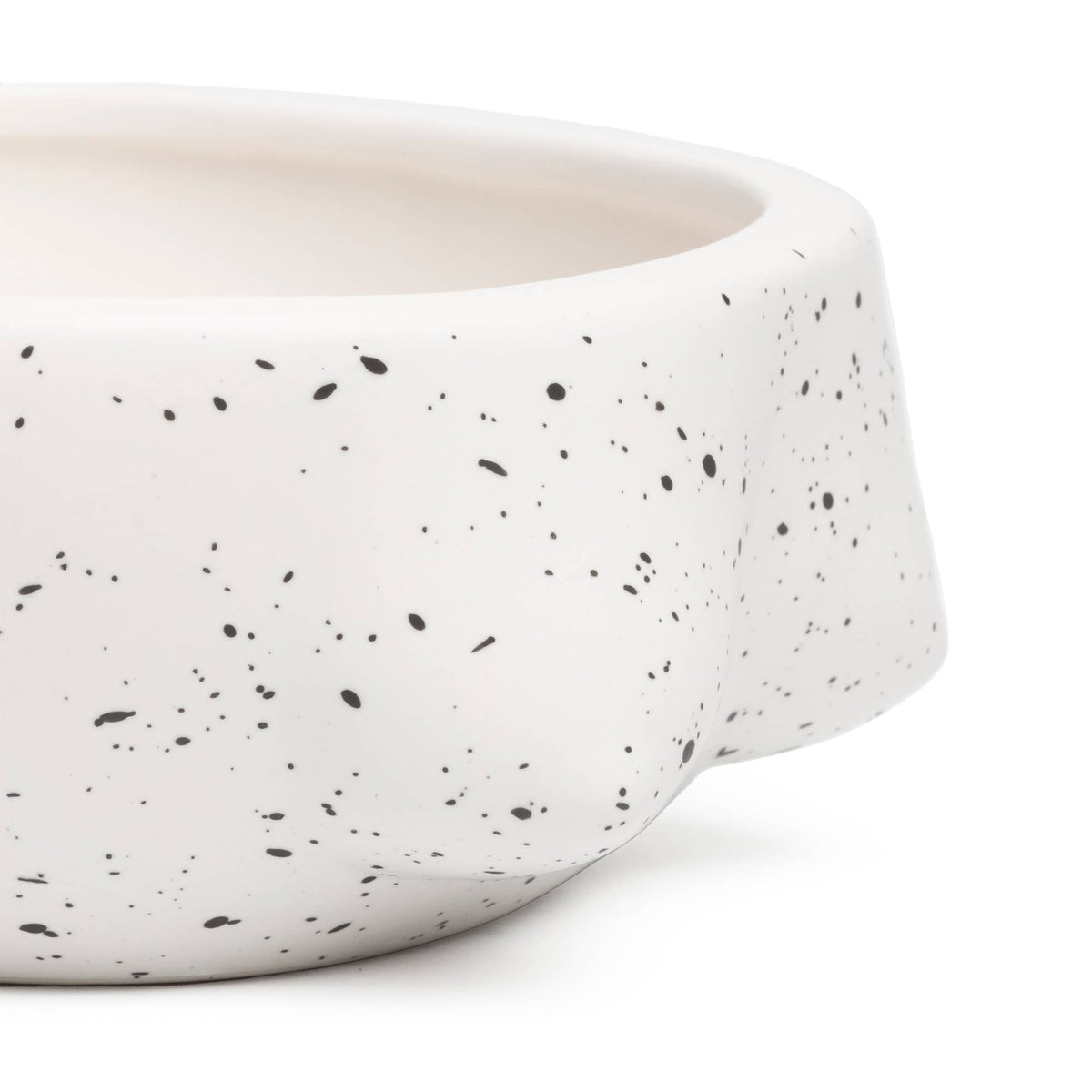 Hand-Painted Tits Bowl, White