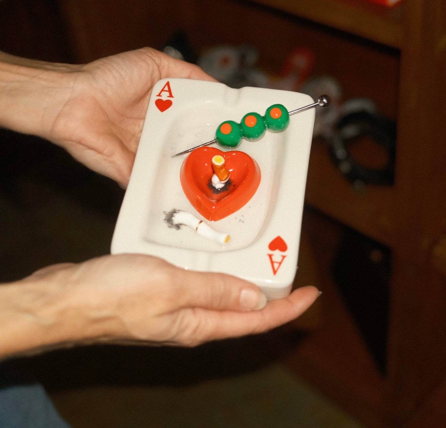 ROADSIDE CASINO ASHTRAY