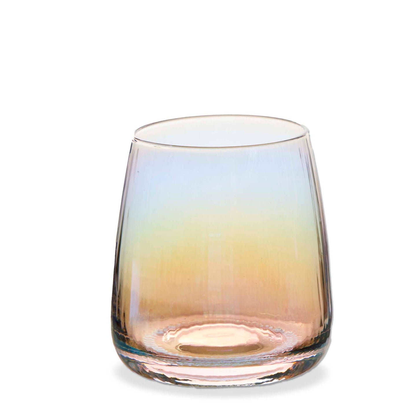 Chelsea Optic Stemless Wine Glass Clear Glass Everyday