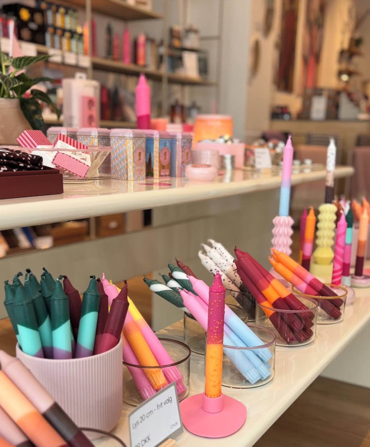 Taper candles- CONFETTI Mix