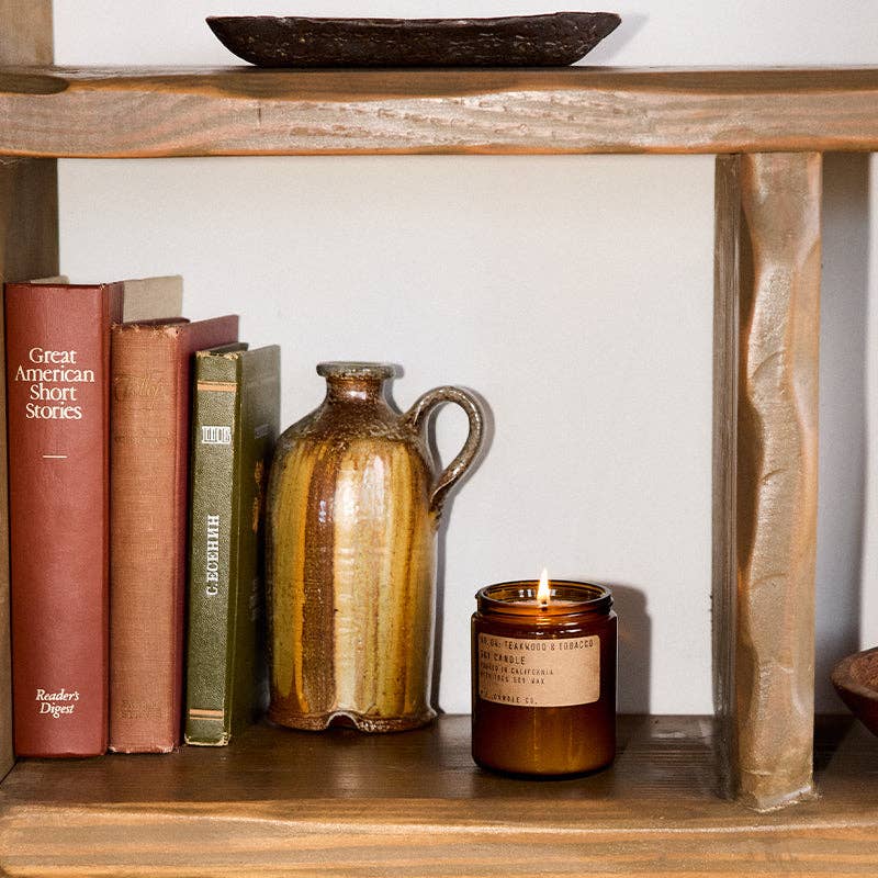 P.F. Candle Co. Teakwood & Tobacco Soy Candle - 7.2 oz