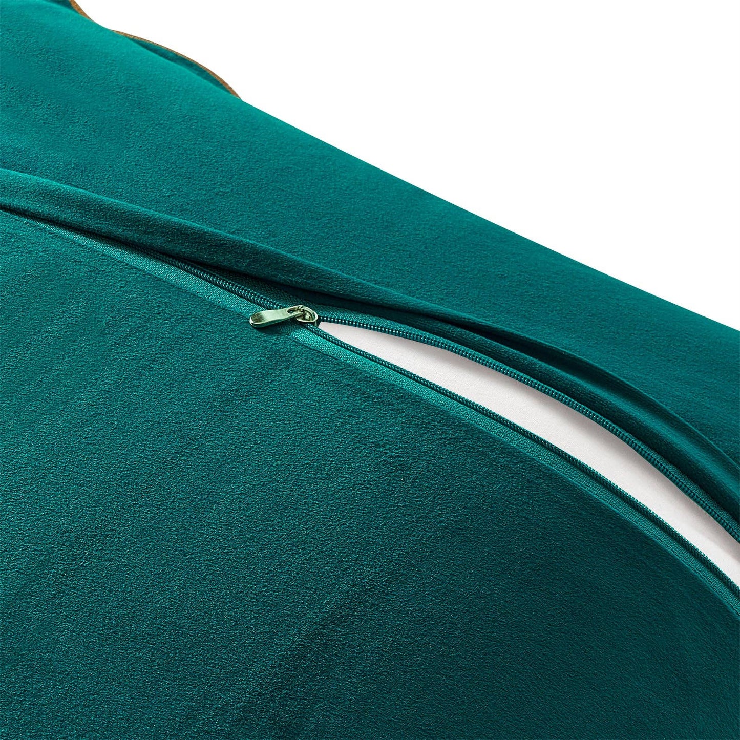 Maleku Pillow Covers Coral/Dark Teal 22"