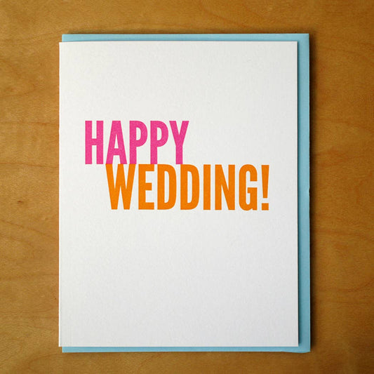 Happy Wedding Greeting Card