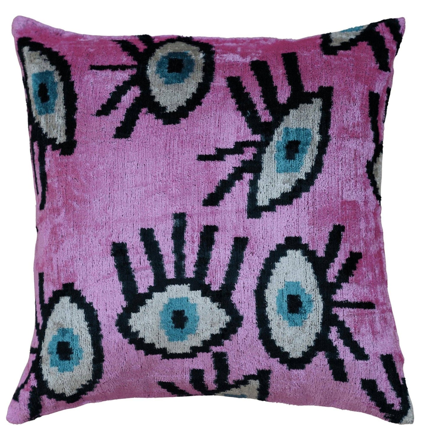 Canvello Handmade Luxury Velvet Silk Evil Eye