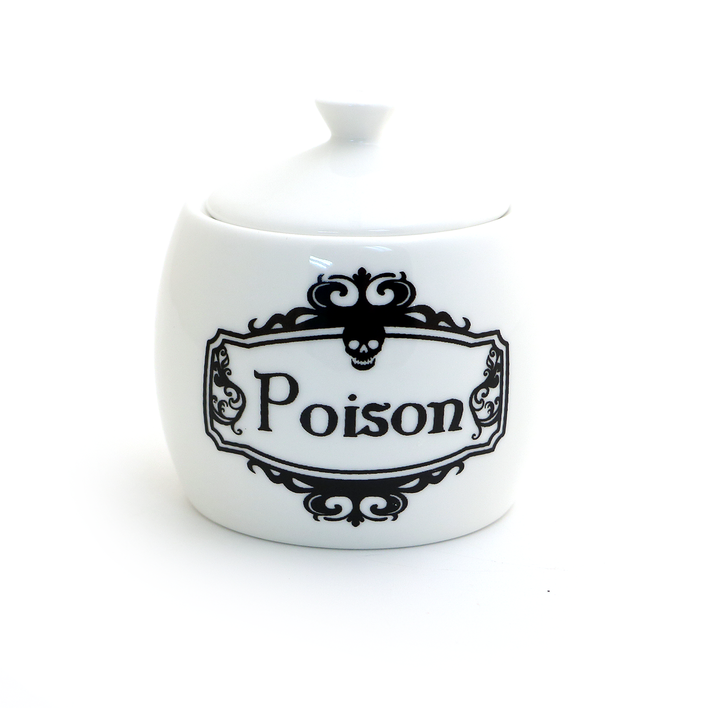 Poison Round Sugar Bowl - LIMITED EDITION