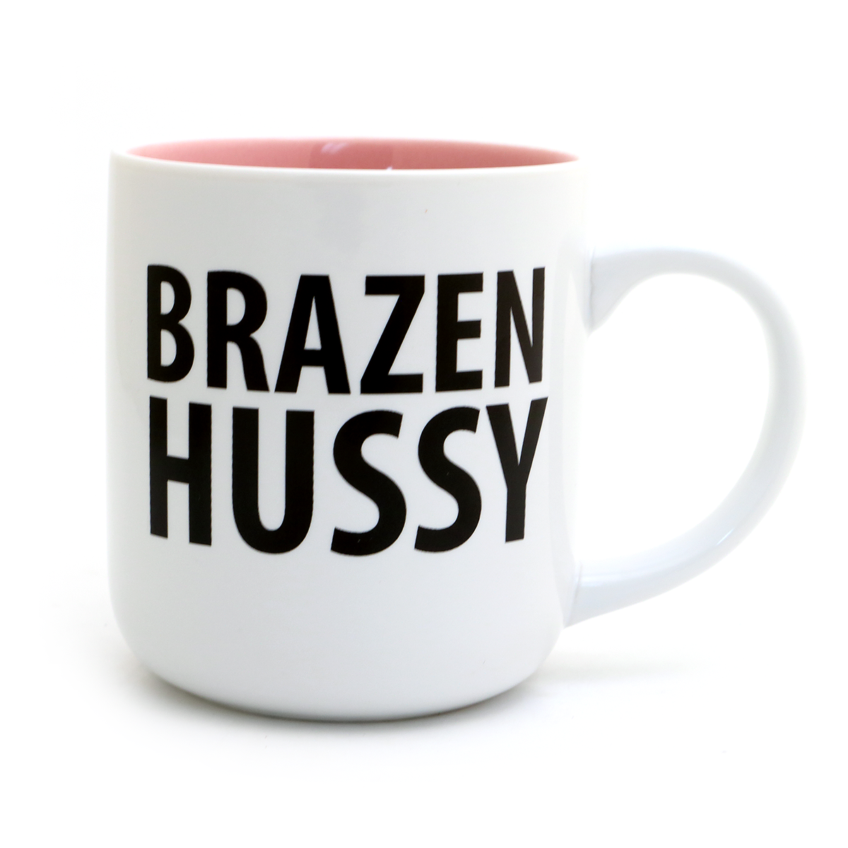 Lenny Mud Brazen Hussy Stoneware Mug, 16 oz