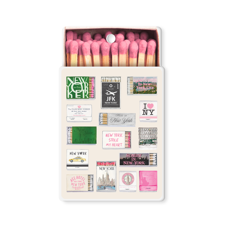 Ornament- Matchbook -NY Matchbox