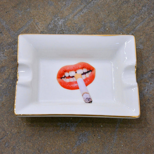 SMOKING SECTION ASHTRAY
